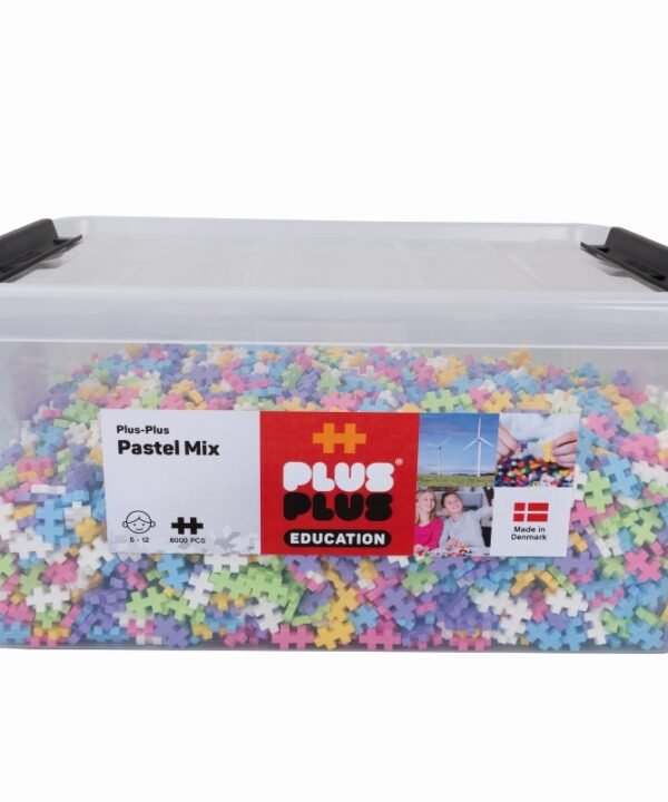Plus Plus konstruktorius Mini Pastel, 6000 det.