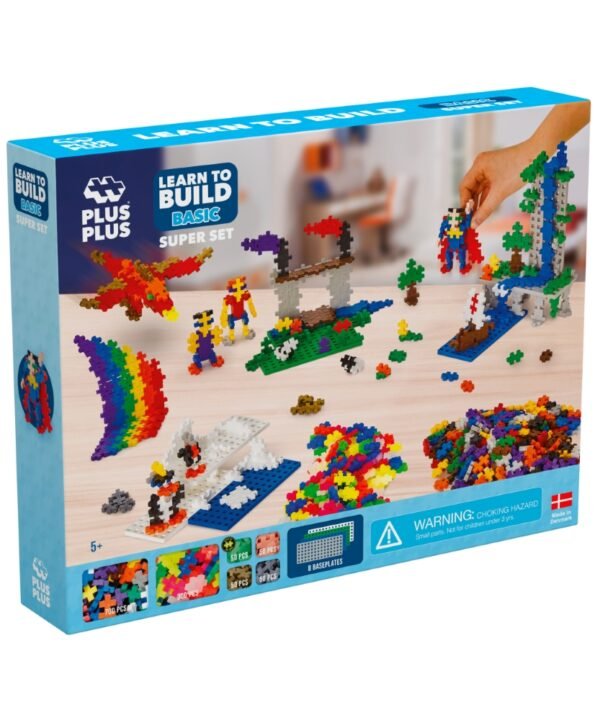 Plus Plus PRADŽIAMOKSLIS, bazinis, 1200 det.