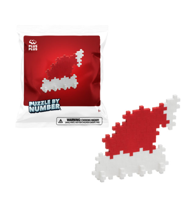 Plus Plus konstruktorius Kalėdinė kepurė, 40 det.