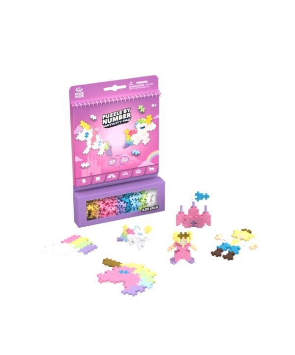 Plus Plus žaidimų rinkinys, Vienaragis, 125 det.