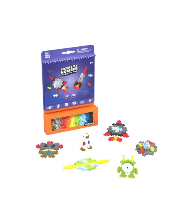 Plus Plus žaidimų rinkinys, Kosmosas, 125 det.