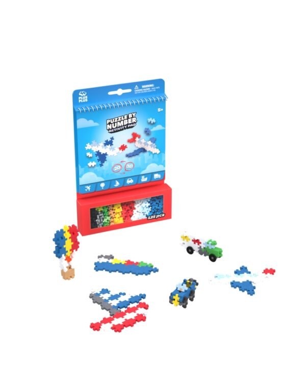 Plus Plus žaidimų rinkinys, Transportas, 125 det.