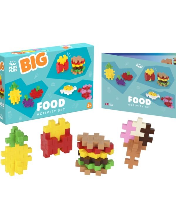 Plus Plus konstruktorius DIDELĖS, Maistas