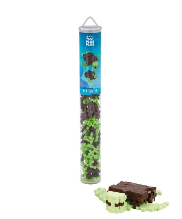 Plus Plus VANDENYNAS, Jūrų vėžlys, 100 det.