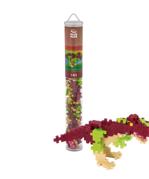 Plus Plus DINOZAURAI, T-Reksas, 100 det.