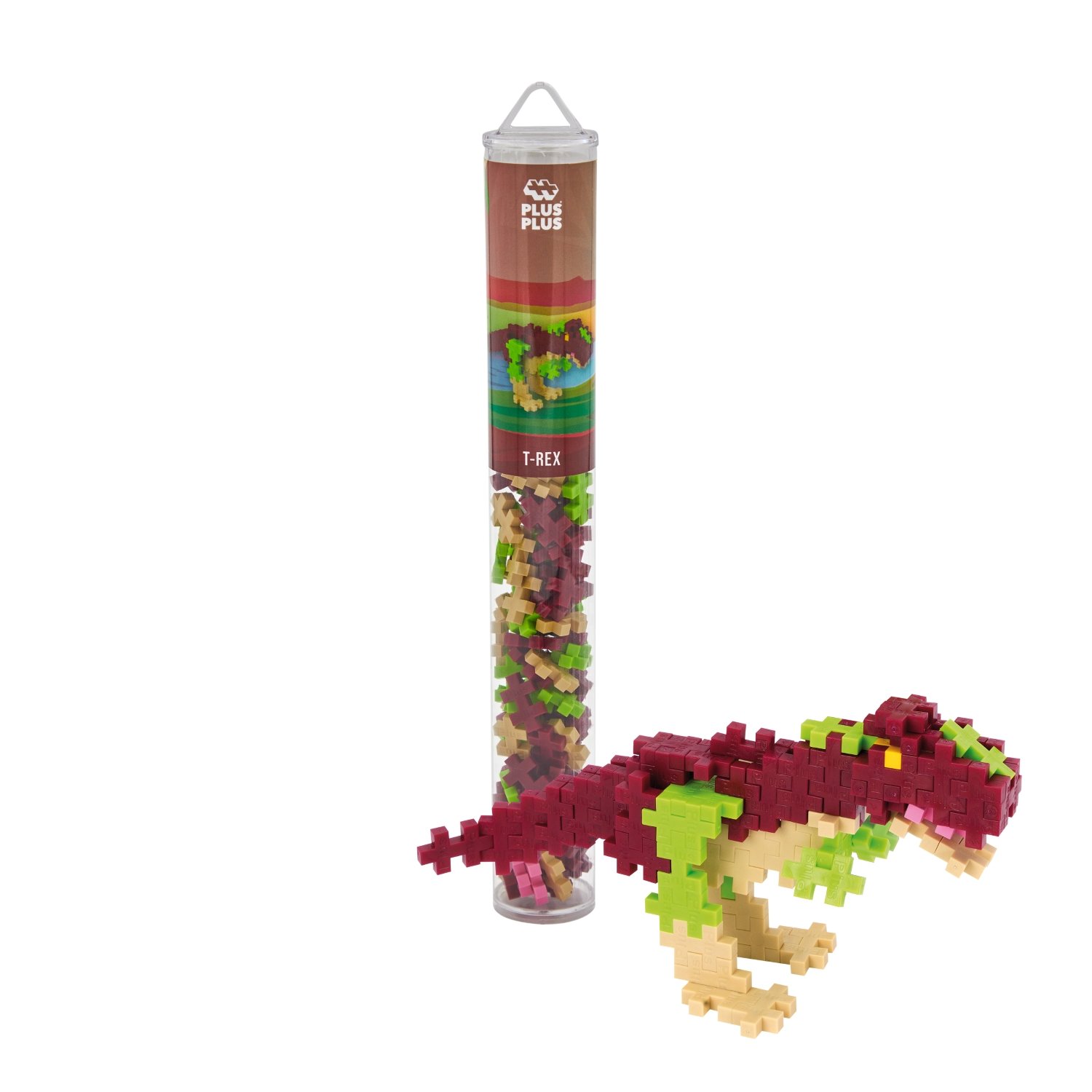 Plus Plus DINOZAURAI, T-Reksas, 100 det.