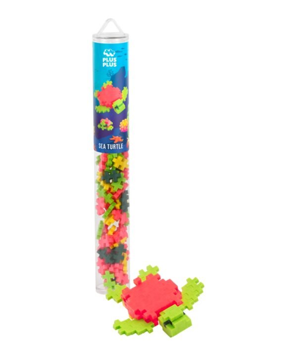 Plus Plus konstruktorius, Spalvotas Jūrų Vėžlys, 100 det.