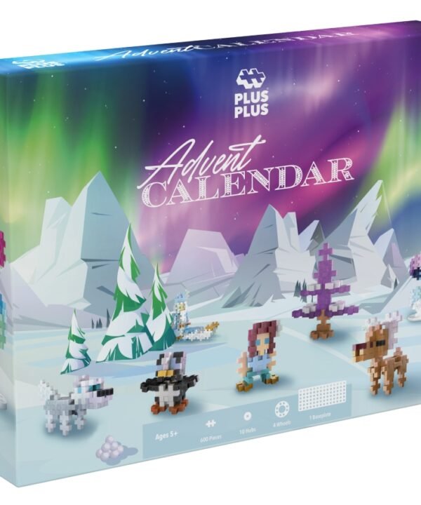 Plus Plus konstruktorius, Advento kalendorius, Kalėdų Senelio nuotykiai po Šiaurės pašvaiste