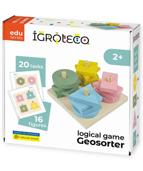 Igroteco žaidimas, Mokausi geometrines formas