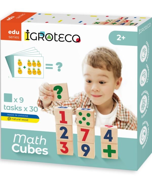 Igroteco žaidimas, Matematinės kaladėlės, 2+