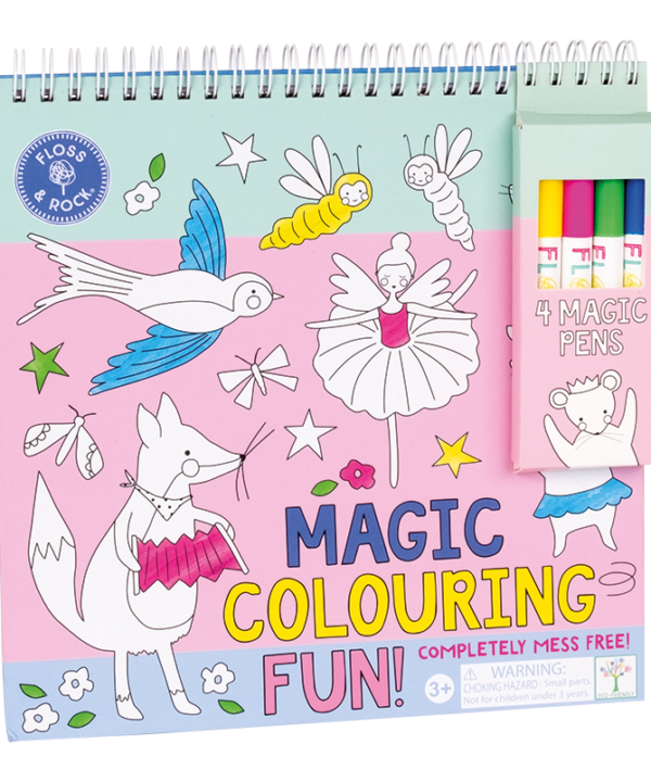 Spalvinimo rinkinys su stebuklingais flomasteriais, Užburtoji