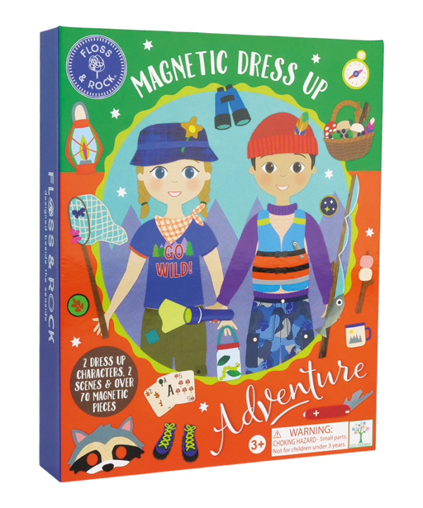 Magnetinis žaidimas aprenk lėlytes, Draugų nuotykis