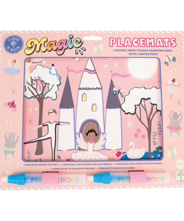 Vandeniu spalvinami padėkliukai, Užburtoji