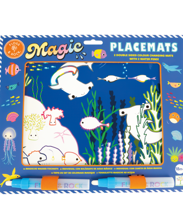 Vandeniu spalvinami padėkliukai, Vandenynas