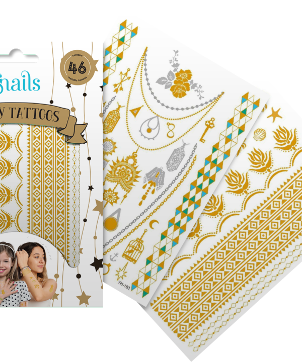 Snails kūno tatuiruotė, Metalika N