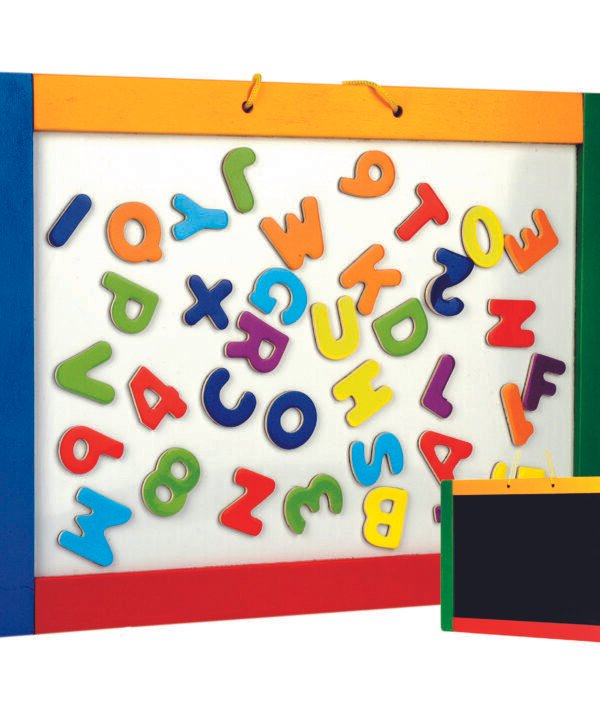 Pakabinama dvipusė lenta su raidėmis, 3+