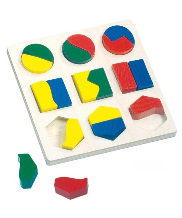 Medinė geometrinių formų dėlionė