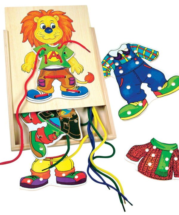 Medinis varstukas, Aprenk liūtą, 3+