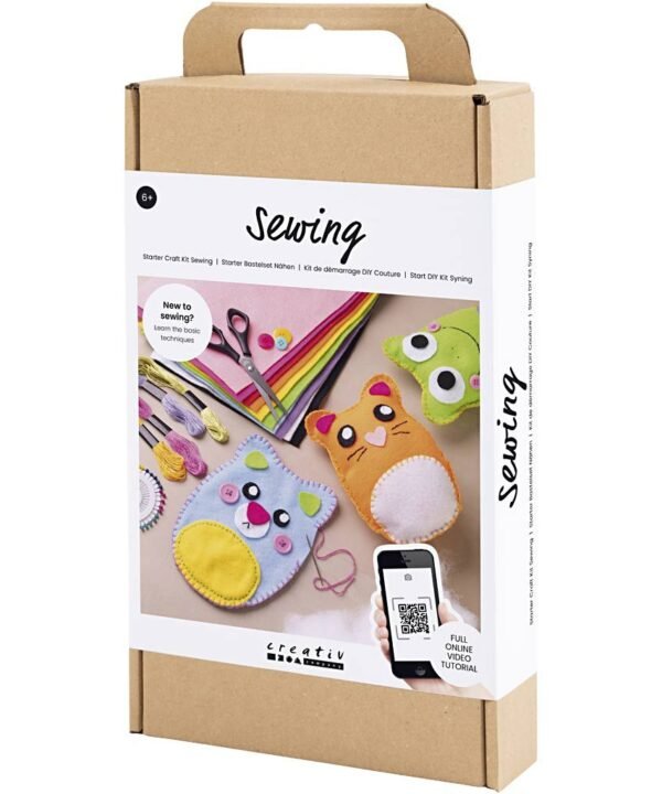 Creativ siuvimo rinkinys, meškiukai