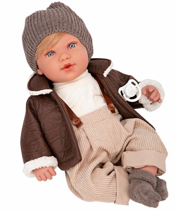 Arias lėlė berniukas su 14 garsų, 45 cm