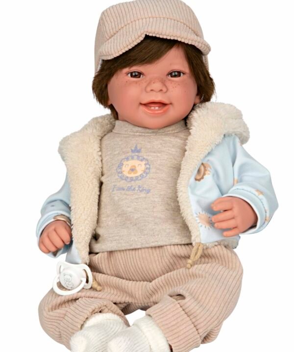 Arias lėlė berniukas su garsu, 45 cm