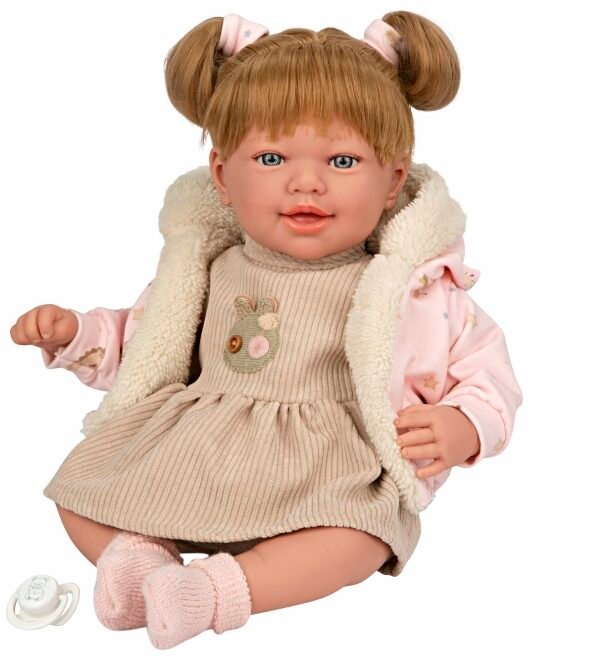 Arias lėlė mergaitė su garsu, 45 cm