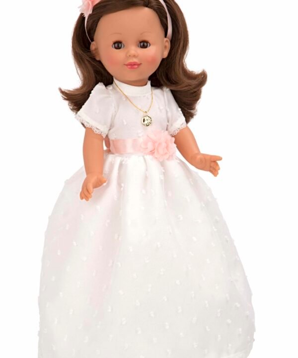 Arias lėlė Šventė, tamsiais plaukais, 42 cm