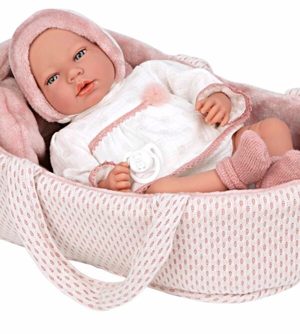 Arias lėlė su pašiltinta nešykle, su garsu 40 cm