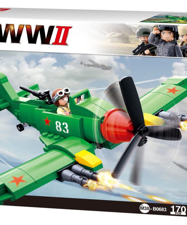 Sluban konstruktorius, WWII šturmo lėktuvas, 170 det.
