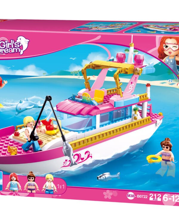 Sluban konstruktorius, Prabangi jachta, 212 det.