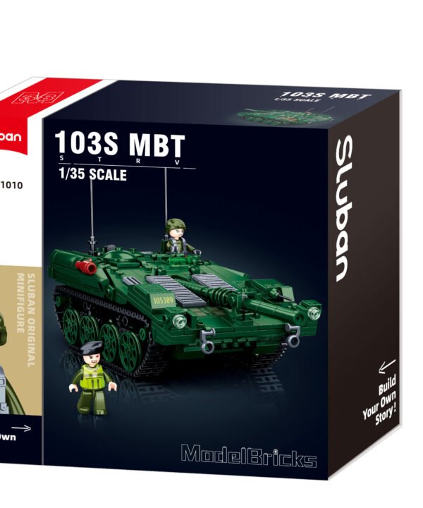 Sluban konstruktorius, Stridsvagn 103 kovinis tankas, 692 det.