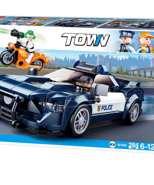 Sluban konstruktorius, Policijos automobilis, 284 det.