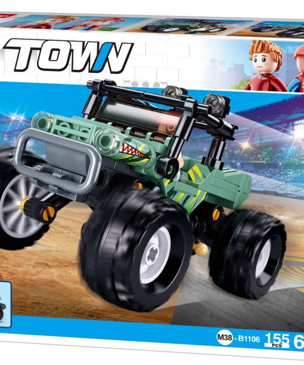 Sluban konstruktorius, Visureigis, 155 det.