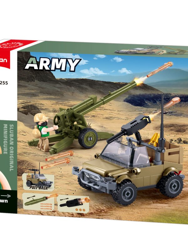 Sluban konstruktorius, Karinė D30S haubica, 138 det.