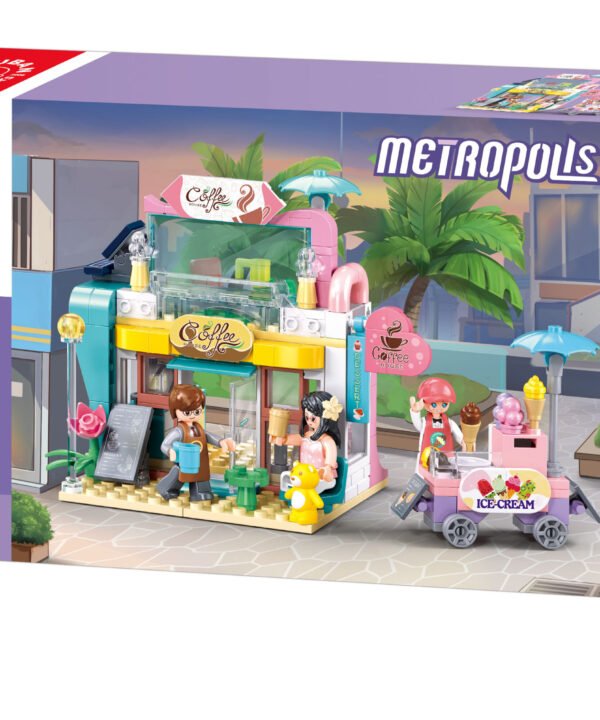 Sluban konstruktorius, Kavinukė ir ledainė, 241 det.