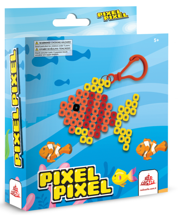 Red Castle lyginimo karoliukai, pakabukas Žuvytė