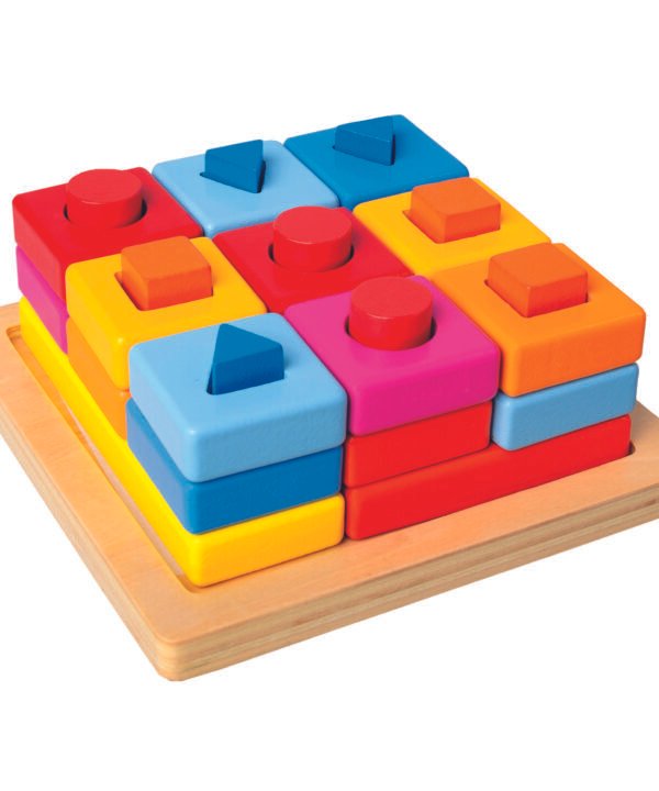 Bino formų ir spalvų mokymosi žaidimas, 18+