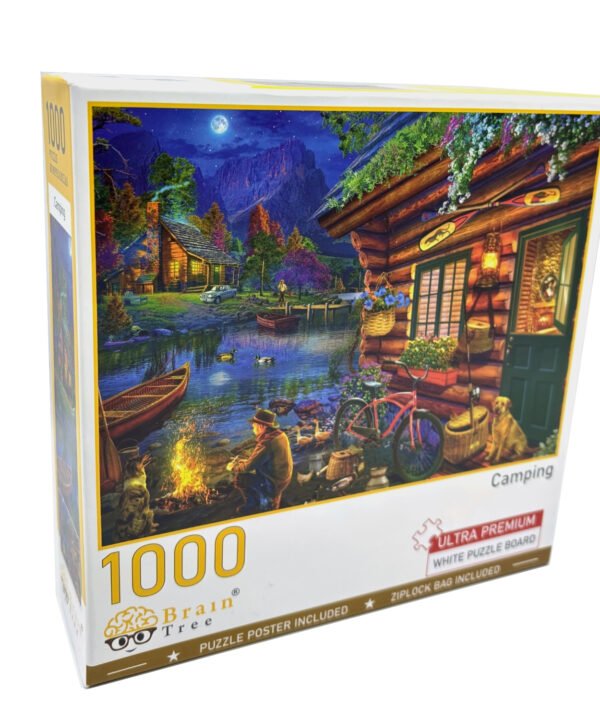 Brain Tree dėlionė, Stovyklavimas, 1000 det.