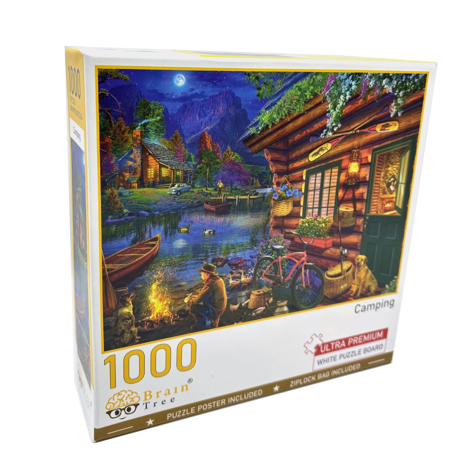 Brain Tree dėlionė, Stovyklavimas, 1000 det.