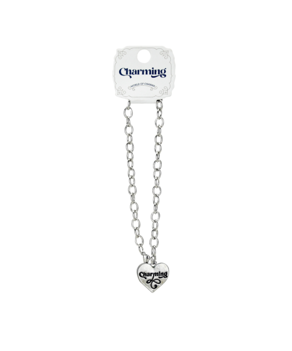 Charming apyrankė, sidabro spalvos