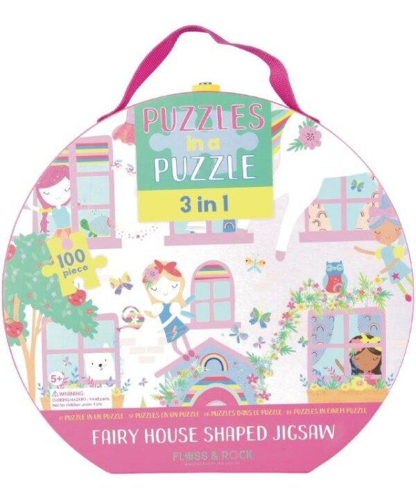 Dėlionė, Vaivorykštės fėjos, 100 det.