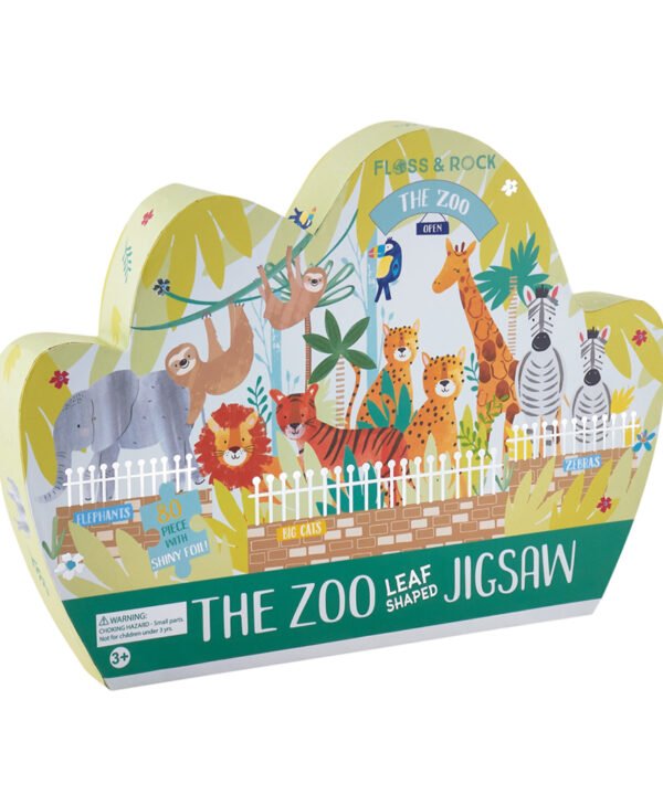 Dėlionė, Zoologijos sodas, 80 det.