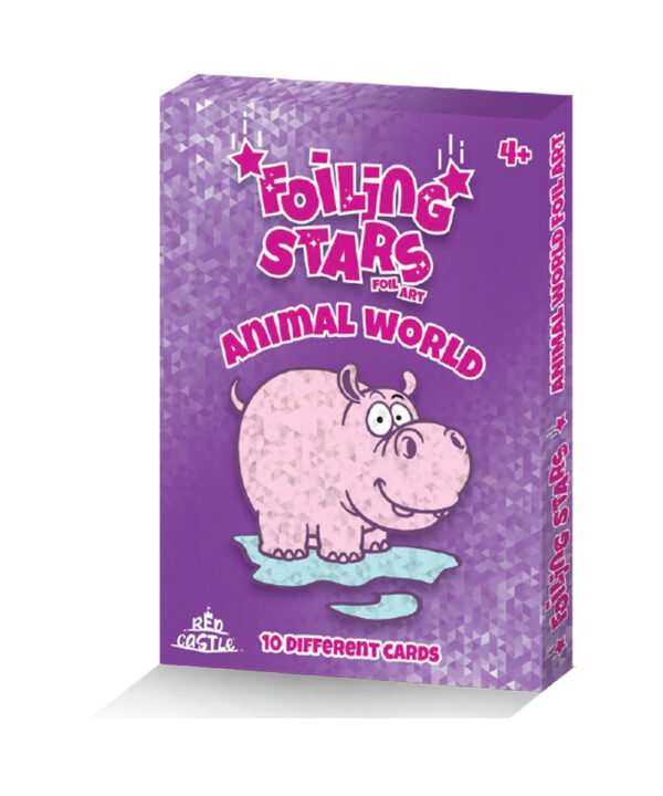 Red Castle kūrybinis rinkinys su folija, Safari