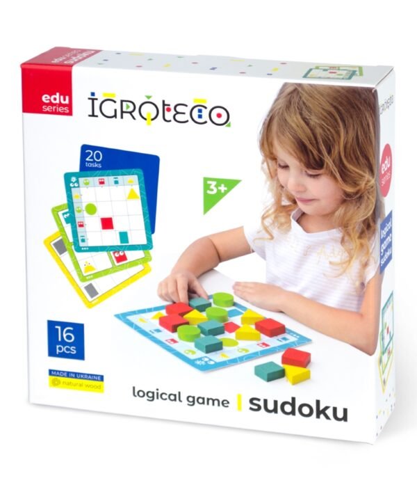 Igroteco loginis žaidimas Sudoku, 16 det.