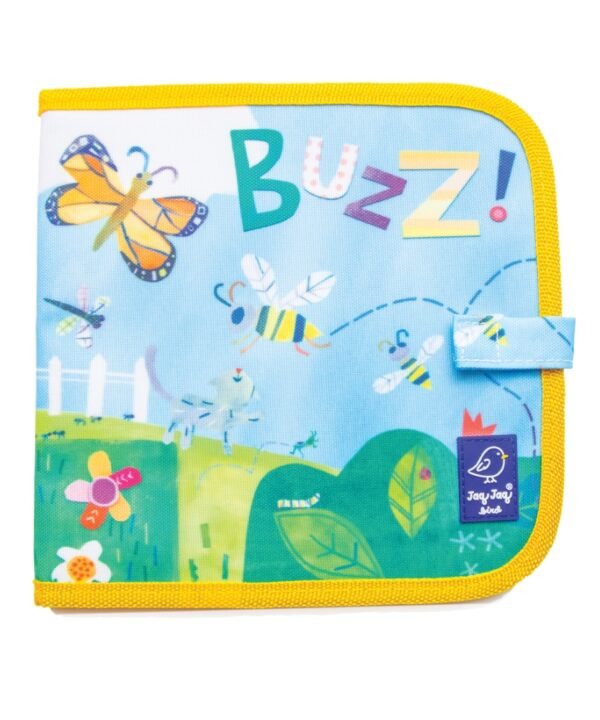 Jaq Jaq Bird piešimo knyga su netepančiomis kreidelėmis, Vabaliukai