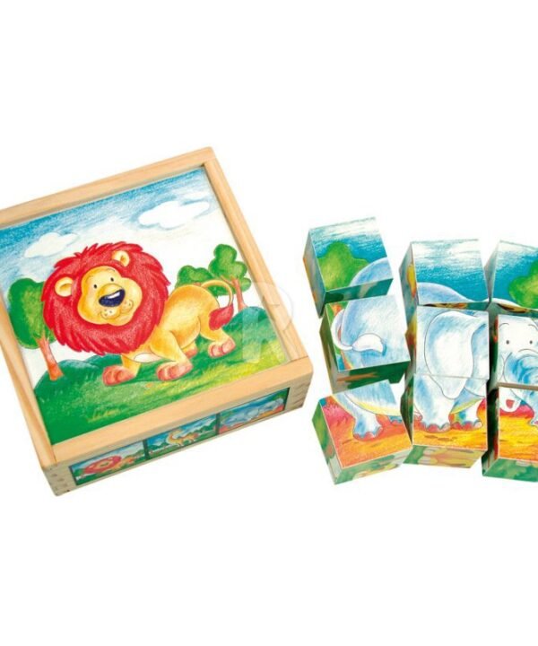 Kaladėlių dėlionė, Laukiniai gyvūnai