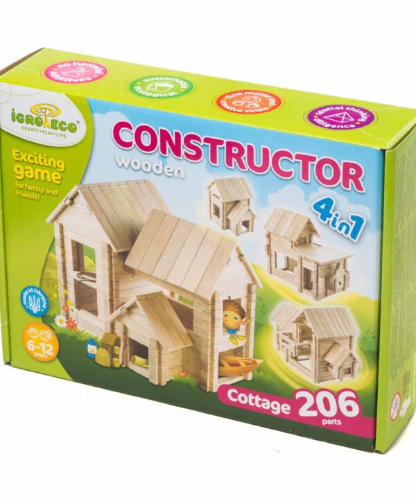 Konstruktorius, Kotedžas 4in1, 206