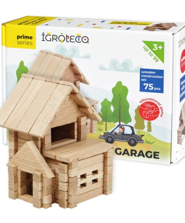 Konstruktorius, Namas su garažu, 75 det.