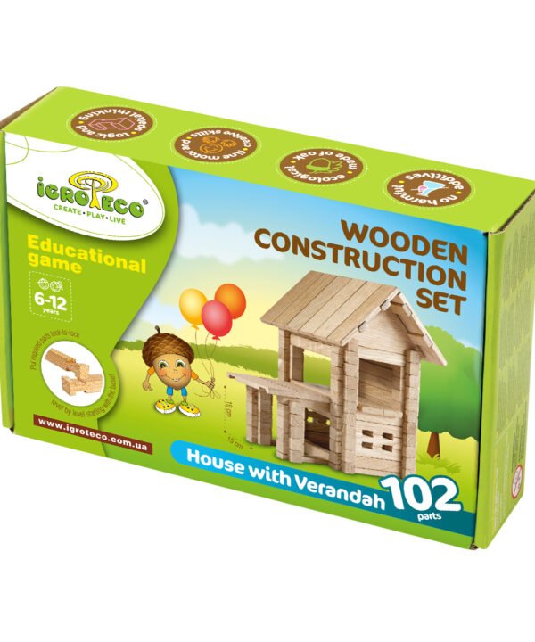 Konstruktorius, Namas su veranda, 102