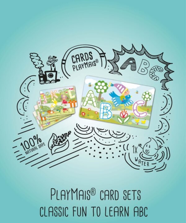 Kortelių rinkinys MOKAUSI ABC